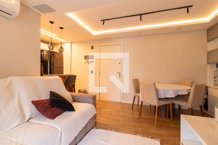Sala de apartamento para alugar com 3 quartos, 90m² em Cabral, Curitiba