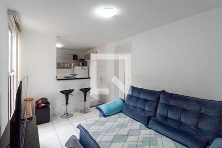 Sala de apartamento à venda com 2 quartos, 53m² em Bom Jesus, Contagem