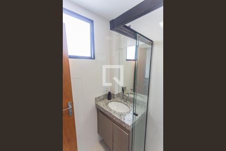 Banheiro da Suíte de apartamento à venda com 2 quartos, 105m² em São Geraldo, Belo Horizonte