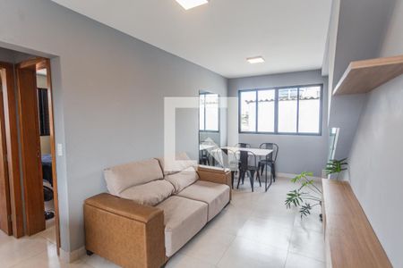 Sala de apartamento à venda com 2 quartos, 105m² em São Geraldo, Belo Horizonte