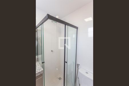 Banheiro da Suíte de apartamento à venda com 2 quartos, 105m² em São Geraldo, Belo Horizonte