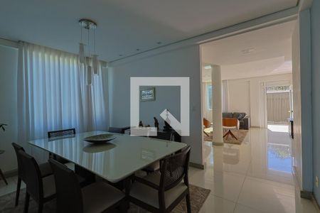 Sala de Jantar de casa à venda com 6 quartos, 284m² em Garças, Belo Horizonte