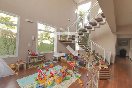 Sala de casa de condomínio à venda com 7 quartos, 6000m² em Ivoturucaia, Jundiaí