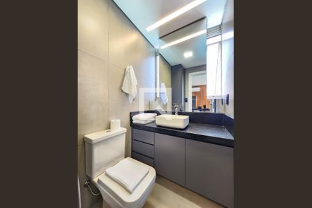 Banheiro de kitnet/studio à venda com 1 quarto, 40m² em Savassi, Belo Horizonte