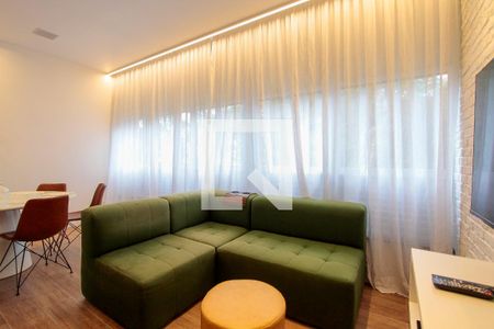 Sala de apartamento à venda com 2 quartos, 65m² em São Conrado, Rio de Janeiro