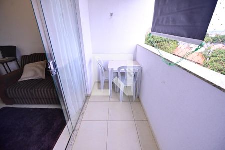 Varanda da Sala de apartamento para alugar com 1 quarto, 30m² em Setor Leste Universitário, Goiânia