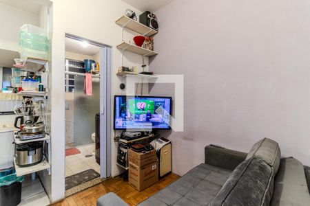 Sala de apartamento à venda com 1 quarto, 48m² em Santa Ifigênia, São Paulo