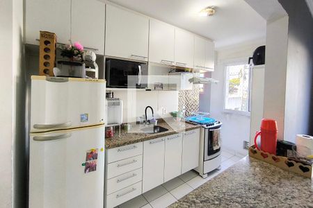 Cozinha/Area de serviço de apartamento à venda com 2 quartos, 54m² em Parque Residencial Jundiaí, Jundiaí