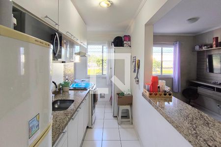 Cozinha/Area de serviço de apartamento à venda com 2 quartos, 54m² em Parque Residencial Jundiaí, Jundiaí