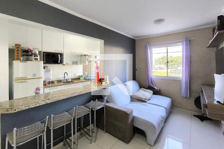 Sala de apartamento à venda com 2 quartos, 54m² em Parque Residencial Jundiaí, Jundiaí