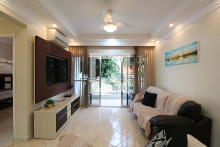 Sala de apartamento para alugar com 3 quartos, 96m² em Tortuga, Guarujá