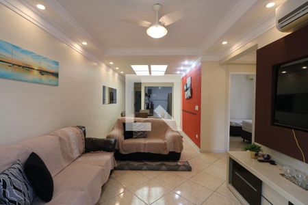 Sala de apartamento para alugar com 3 quartos, 96m² em Tortuga, Guarujá
