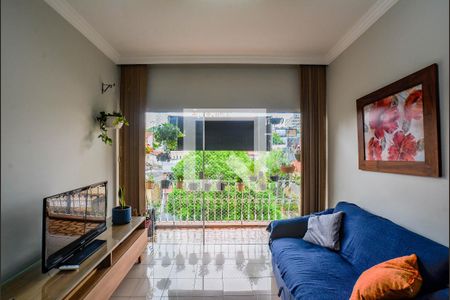 Sala de apartamento à venda com 2 quartos, 75m² em Jardim Bela Vista, Santo André