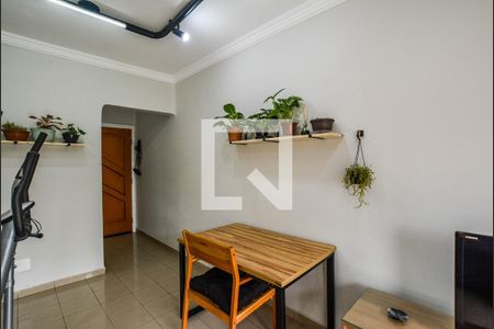Sala de apartamento à venda com 2 quartos, 75m² em Jardim Bela Vista, Santo André
