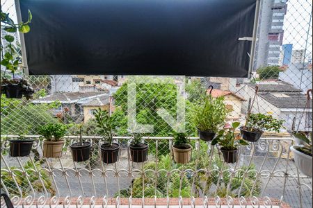 Varanda da Sala de apartamento à venda com 2 quartos, 75m² em Jardim Bela Vista, Santo André