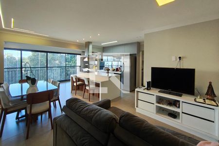 Sala de Estar de apartamento para alugar com 4 quartos, 130m² em Swiss Park, Campinas