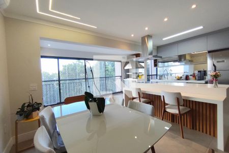 Sala de Jantar de apartamento para alugar com 4 quartos, 130m² em Swiss Park, Campinas