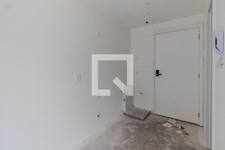 Sala/Cozinha de kitnet/studio à venda com 1 quarto, 40m² em Boa Vista, Porto Alegre
