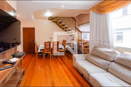 Sala de apartamento à venda com 4 quartos, 200m² em Pedro Ii, Belo Horizonte