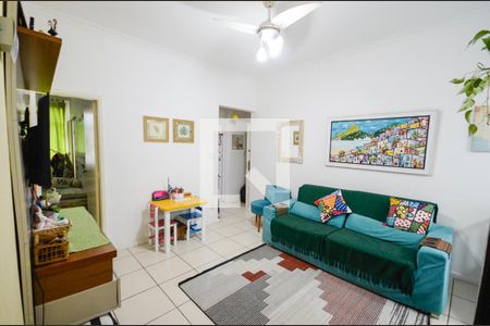 Sala de apartamento à venda com 2 quartos, 70m² em Grajaú, Rio de Janeiro