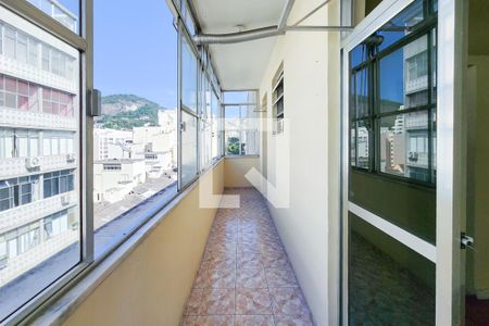 Varanda do Quarto de apartamento para alugar com 2 quartos, 75m² em Glória, Rio de Janeiro