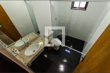 Banheiro de casa para alugar com 1 quarto, 80m² em Sítio Morro Grande, São Paulo