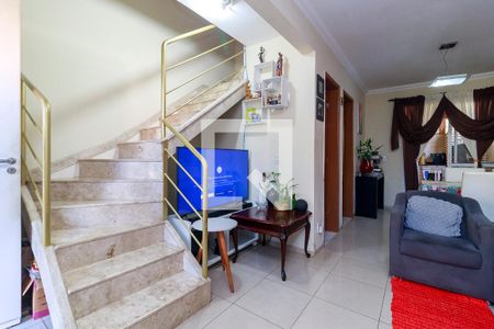 Sala de casa de condomínio à venda com 3 quartos, 127m² em Jardim São Luís, São Paulo