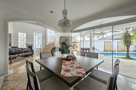 Sala de casa de condomínio para alugar com 4 quartos, 403m² em Jardim Acapulco, Guarujá