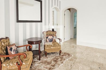 Sala de casa de condomínio para alugar com 4 quartos, 403m² em Jardim Acapulco, Guarujá