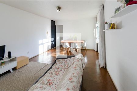 Sala de apartamento à venda com 3 quartos, 110m² em Conjunto California, Belo Horizonte