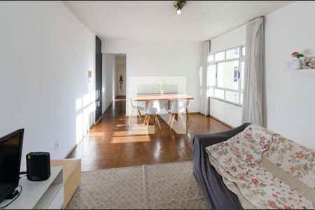 Sala de apartamento à venda com 3 quartos, 110m² em Conjunto California, Belo Horizonte