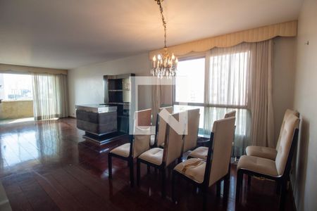 Sala de apartamento à venda com 3 quartos, 207m² em Brooklin Novo, São Paulo