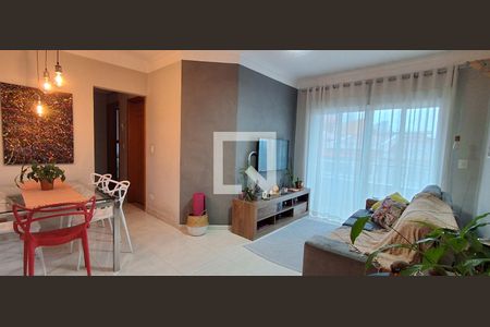 Sala de apartamento à venda com 3 quartos, 78m² em Parque Sao Pedro, São Bernardo do Campo