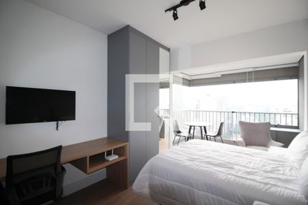 Studio de kitnet/studio para alugar com 1 quarto, 28m² em Moema, São Paulo