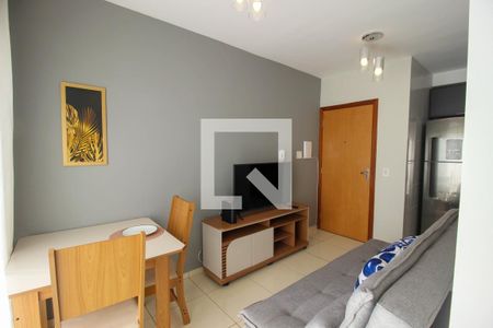 Sala de apartamento para alugar com 2 quartos, 47m² em Vila Angelica, Sorocaba