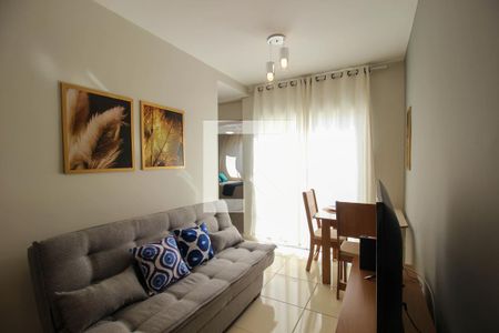 Sala de apartamento para alugar com 2 quartos, 47m² em Vila Angelica, Sorocaba