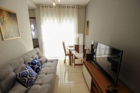 Sala de apartamento para alugar com 2 quartos, 47m² em Vila Angelica, Sorocaba