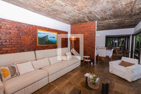 Sala de casa à venda com 6 quartos, 600m² em São Conrado, Rio de Janeiro