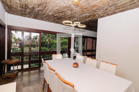 Sala de Jantar de casa à venda com 6 quartos, 600m² em São Conrado, Rio de Janeiro