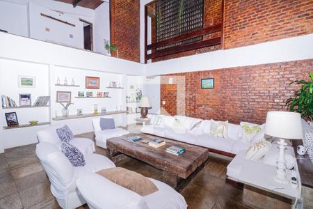 Sala de casa à venda com 6 quartos, 600m² em São Conrado, Rio de Janeiro