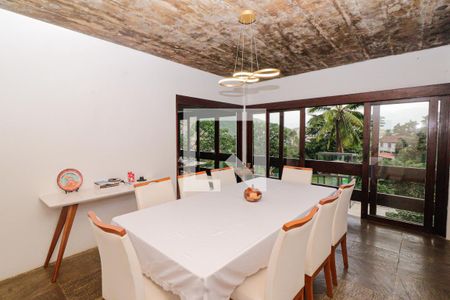 Sala de Jantar de casa à venda com 6 quartos, 600m² em São Conrado, Rio de Janeiro