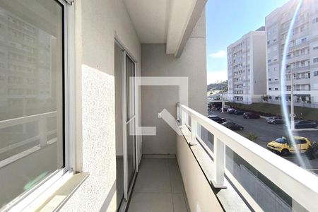 Varanda da Sala de apartamento à venda com 3 quartos, 54m² em Vila Rio Branco, Jundiaí