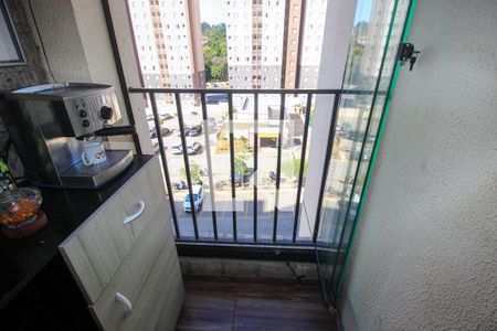 Varanda de apartamento para alugar com 2 quartos, 47m² em Jardim Gutierres, Sorocaba