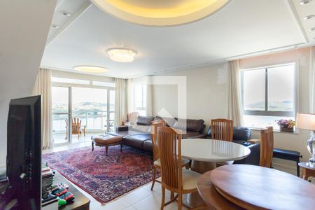 Sala de apartamento à venda com 5 quartos, 388m² em Alphaville, Nova Lima