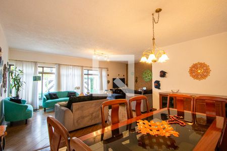 Sala de casa para alugar com 5 quartos, 425m² em Campestre, Santo André