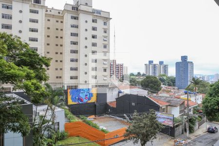 Vista da Sacada de apartamento à venda com 1 quarto, 30m² em Jardim Vera Cruz, São Paulo