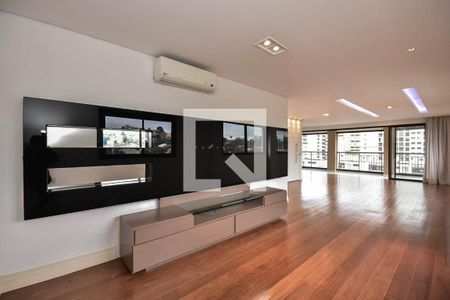 Sala de apartamento à venda com 3 quartos, 206m² em Jardim Panorama, São Paulo