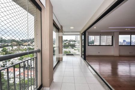 Varanda de apartamento à venda com 3 quartos, 206m² em Jardim Panorama, São Paulo
