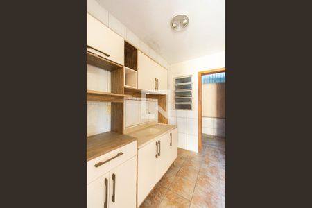 Sala/Cozinha de casa de condomínio à venda com 1 quarto, 65m² em Nossa Senhora das Gracas, Canoas