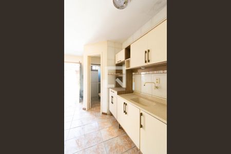 Sala/Cozinha de casa de condomínio à venda com 1 quarto, 65m² em Nossa Senhora das Gracas, Canoas